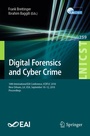 Cover: Digital Forensics and Cyber Crime - Springer