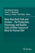 Cover: More than Beef, Pork and Chicken - The Production, Processing, and Quality Traits of Other Sources of Meat for Human Diet - Springer
