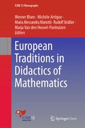 Cover: European Traditions in Didactics of Mathematics - Springer