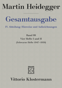 Abbildung von: Vier Hefte I und II - Vittorio Klostermann Verlag