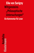 Bild: Wittgensteins "Philosophische Untersuchungen" - Vittorio Klostermann Verlag