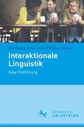 Cover: Interaktionale Linguistik - J.B. Metzler