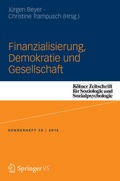 Cover: Finanzialisierung, Demokratie und Gesellschaft - Springer VS