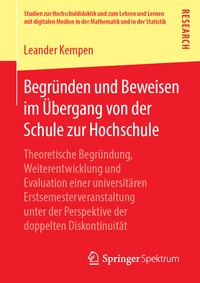 Abbildung von: Begründen und Beweisen im Übergang von der Schule zur Hochschule - Springer Spektrum
