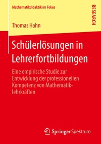 Abbildung von: Schülerlösungen in Lehrerfortbildungen - Springer Spektrum