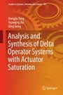 Cover: Analysis and Synthesis of Delta Operator Systems with Actuator Saturation - Springer