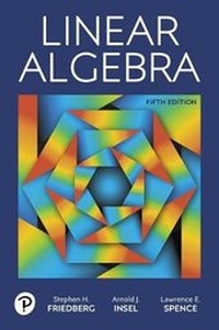Enlarge image Cover: Linear Algebra - Pearson