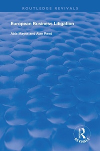 Abbildung von: European Business Litigation - Routledge