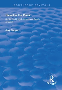Enlarge image Cover: Blood in the Bank - Routledge