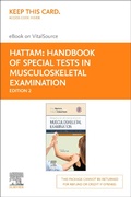 Cover: Handbook of Special Tests in Musculoskeletal Examination E-Book - Elsevier