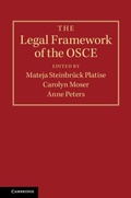 Cover: The Legal Framework of the OSCE - Cambridge University Press