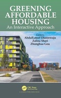 Cover: Greening Affordable Housing - CRC Press