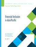 Cover: Financial inclusion in Asia-Pacific - International Monetary Fund (IMF)