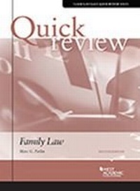 Abbildung von: Sum and Substance Quick Review of Family Law - West Academic Press