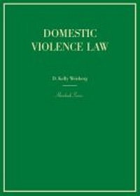 Abbildung von: Domestic Violence Law - West Academic Press