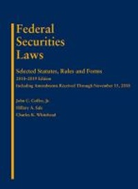 Abbildung von: Federal Securities Laws - West Academic Press