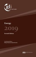 Bild: Global Legal Insights - Energy - Global Legal Group Ltd