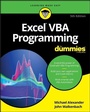 Cover: Excel VBA Programming For Dummies - Wiley-Scrivener