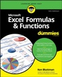 Cover: Excel Formulas & Functions For Dummies - Wiley-Scrivener