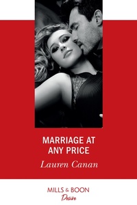 Enlarge image Cover: Marriage At Any Price - Mills & Boon