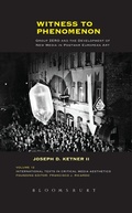 Cover: Witness to Phenomenon - Bloomsbury Academic USA