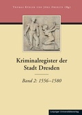 Cover: Kriminalregister der Stadt Dresden - Leipziger Uni-Vlg