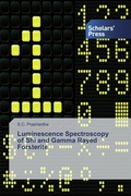 Cover: Luminescence Spectroscopy of Shi and Gamma Rayed Forsterite - Scholars' Press