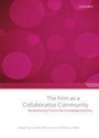 Cover: Firm as a Collaborative Community - OUP