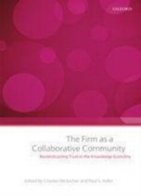 Enlarge image Cover: Firm as a Collaborative Community - OUP