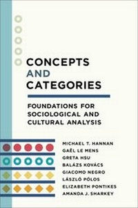 Enlarge image Cover: Concepts and Categories - Columbia University Press