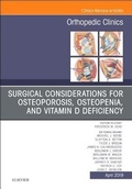 Cover: Surgical Considerations for Osteoporosis, Osteopenia, and Vitamin D Deficiency, An Issue of Orthopedic Clinics: Volume 50-2 - Elsevier