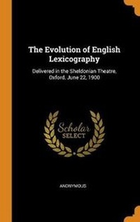 Abbildung von: The Evolution of English Lexicography - Franklin Classics