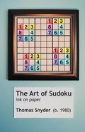 Cover: The Art of Sudoku - Grandmaster Puzzles