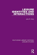 Cover: Leisure Identities and Interactions - Routledge