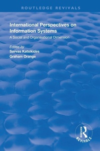 Abbildung von: International Perspectives on Information Systems - Routledge