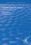 Cover: European Union Law - Routledge