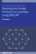 Cover: Modeling and Design Photonics by Examples Using MATLAB (R) - Institute of Physics Publishing