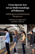 Cover: From Speech Acts to Lay Understandings of Politeness - Cambridge University Press