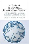 Cover: Advances in Empirical Translation Studies - Cambridge University Press