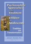 Cover: Psychoanalytic Approaches to the Treatment of Children and Adolescents - Routledge