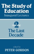 Cover: Study of Education Pb - Routledge
