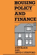 Cover: Housing Policy and Finance - Routledge
