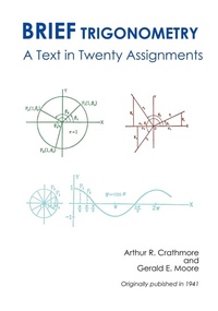 Abbildung von: Brief Trigonometry a Text in Twenty Assignments - Converpage