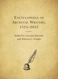 Cover: Encyclopedia of Archival Writers, 1515 - 2015 - Rowman & Littlefield Publishers