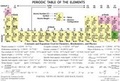 Cover: Laminated Color Periodic Table and Formula Sheet for Chemistry, Biochemistry, and Physics - Quick Link Learning