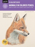 Cover: Drawing: Animals in Colored Pencil - Walter Foster Publishing