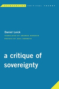 Enlarge image Cover: A Critique of Sovereignty - Rowman & Littlefield Publishers