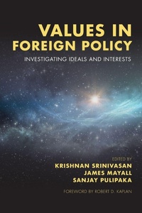 Enlarge image Cover: Values in Foreign Policy - Rowman & Littlefield International