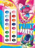 Cover: Poppy's Paint Party! (DreamWorks Trolls) - Golden Books Publishing Company, Inc.