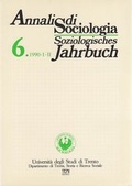 Cover: Annali Di Sociologia / Soziologisches Jahrbuch - Duncker & Humblot